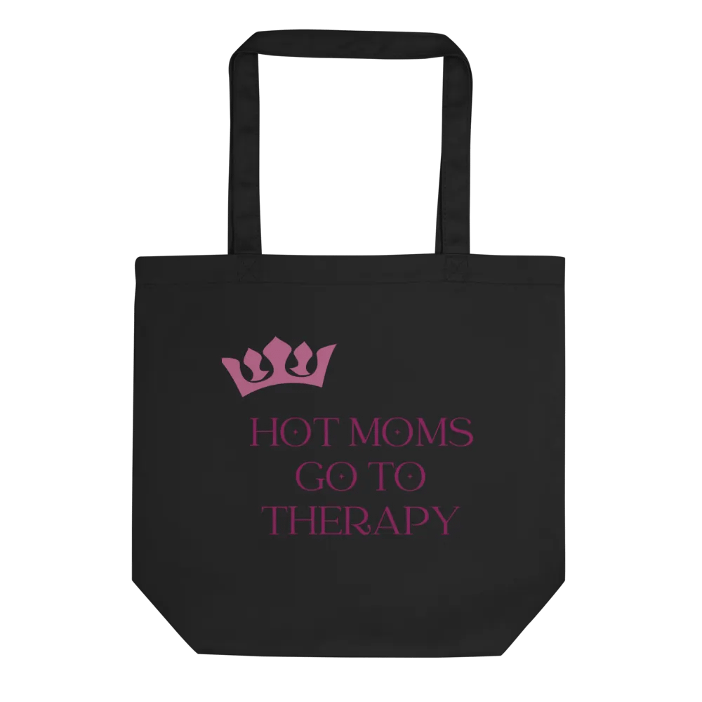 Hot Moms Go To Therapy Tote Bag product image (1)