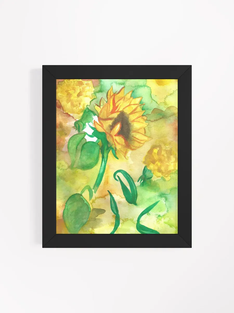 Golden Bloom Framed Print product image (13)