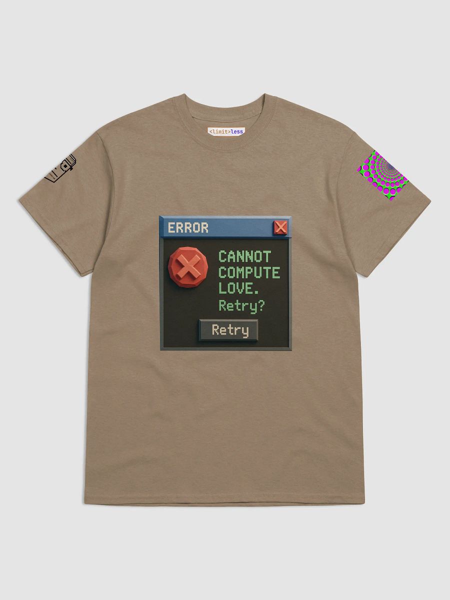 CANNOT COMPUTE LOVE – Limitless Geekwear product image (1)