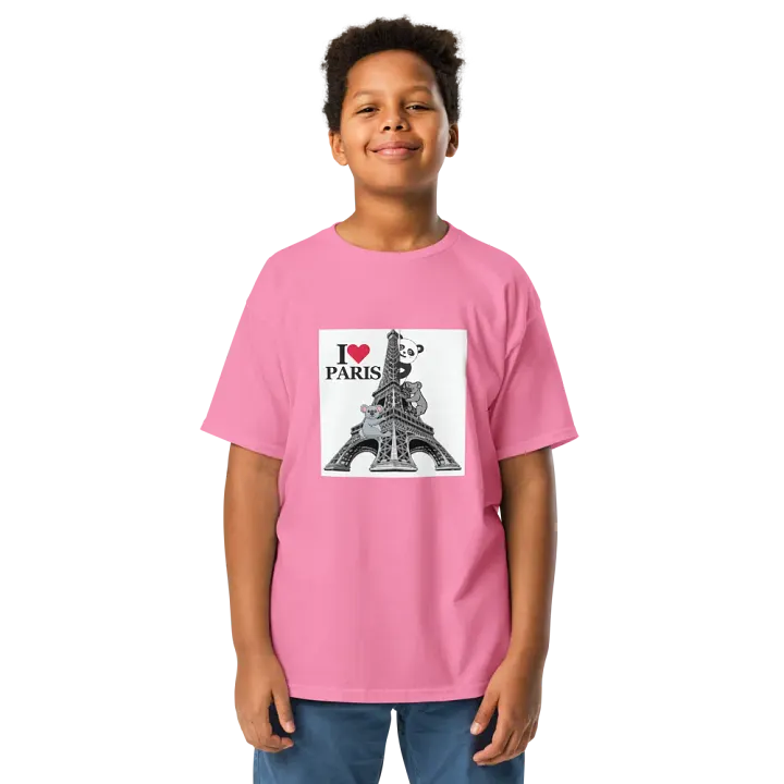 Kids Shirt Eiffel Tower product image (1)