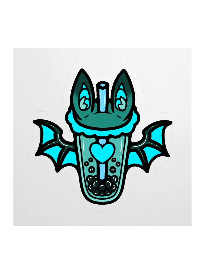 MatchaEXE Blue Bobat Sticker product image (1)