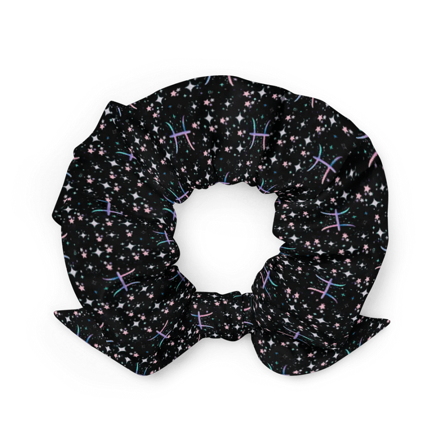 Pisces, Pastel Pisces Glyph, Scrunchy product image (2)