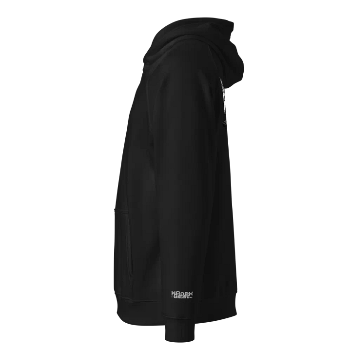 Unisex Eco Raglan Hoodie - White HApex Gear White Logo product image (2)