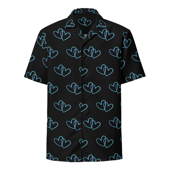 Black Heart Button-Up Shirt product image (1)