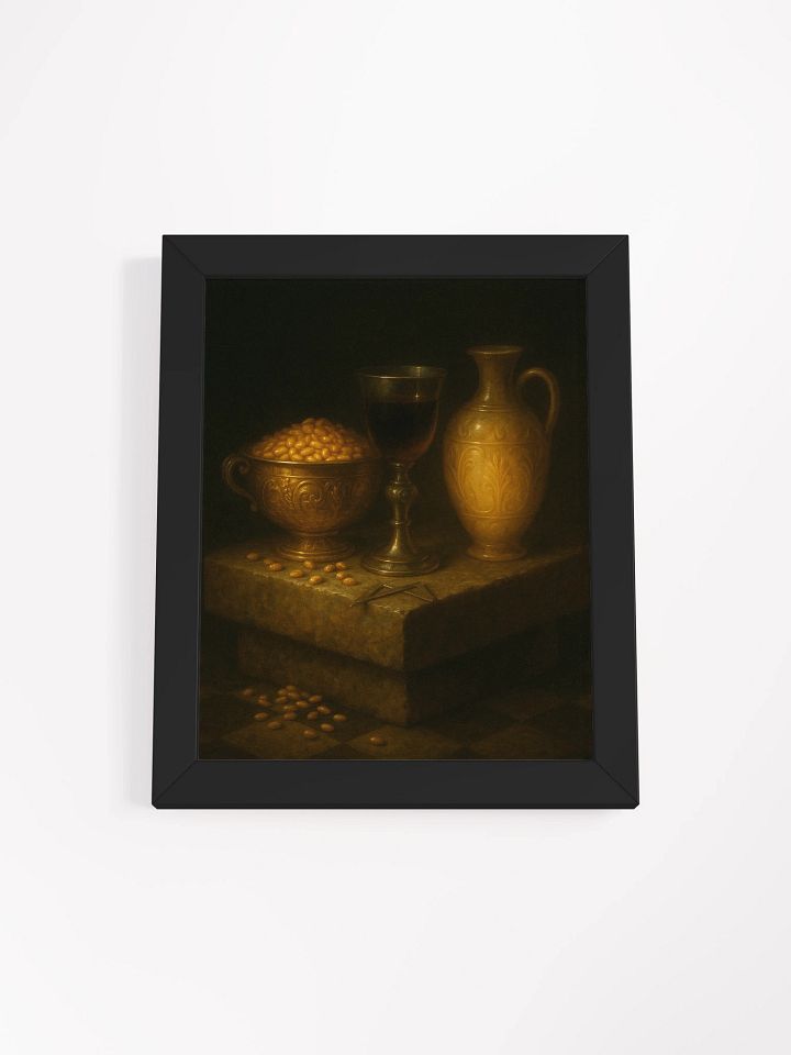 Wages of the Worthy – Framed Matte Print product image (1)
