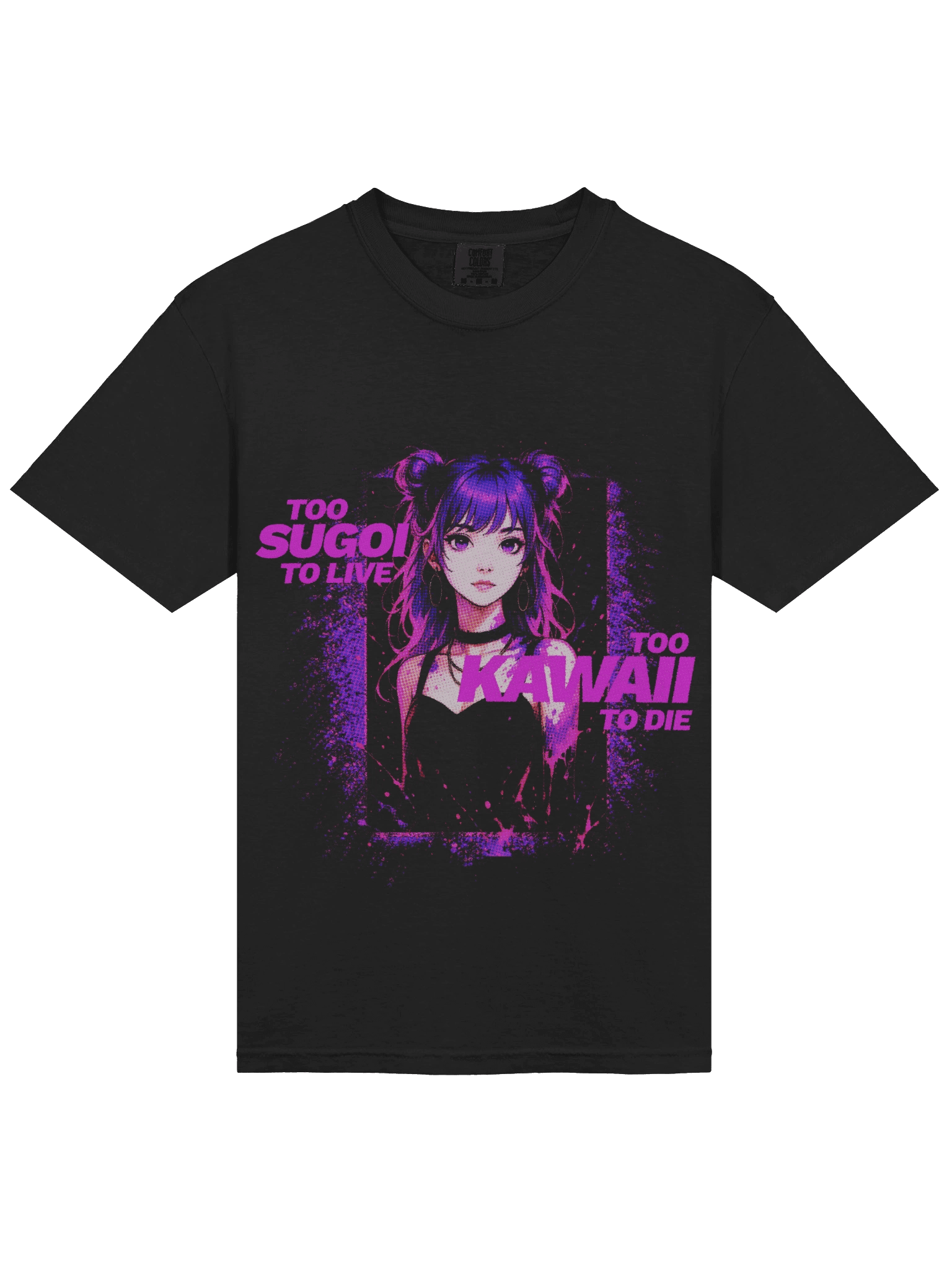 Too Sugoi/Too Kawaii Painted Frame tee product image (2)
