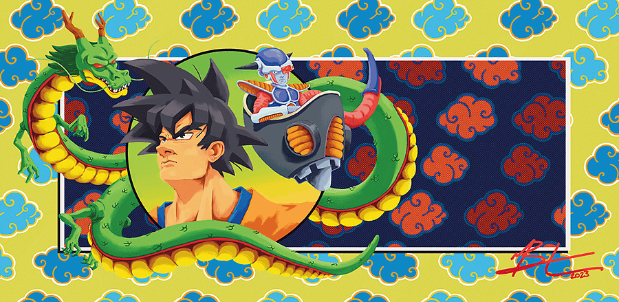 Namek Saga DBZ HITBOX art (pdf digital download) product image (2)