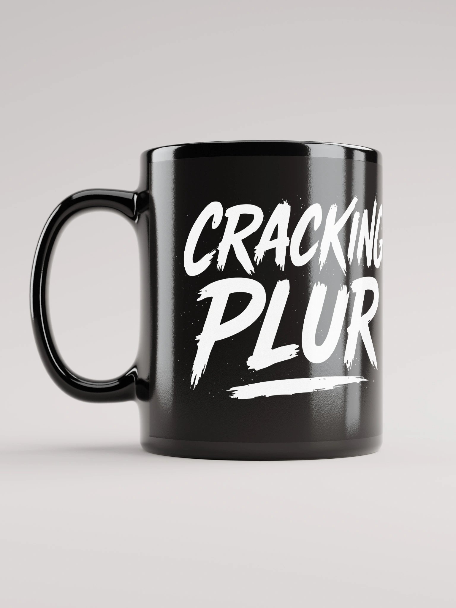 Cracking Plur Black Mug! product image (6)