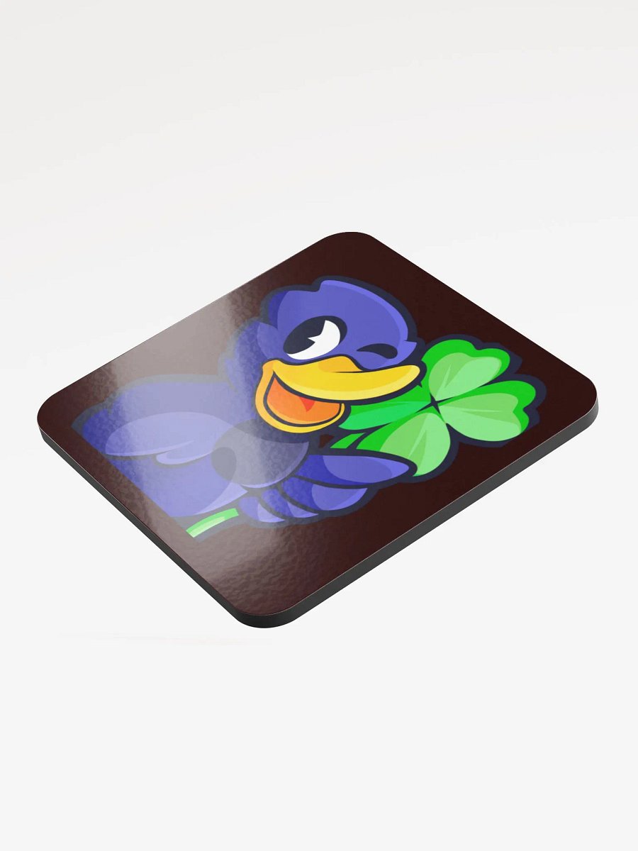 Lucky Duck Glossed Cork Coaster product image (3)