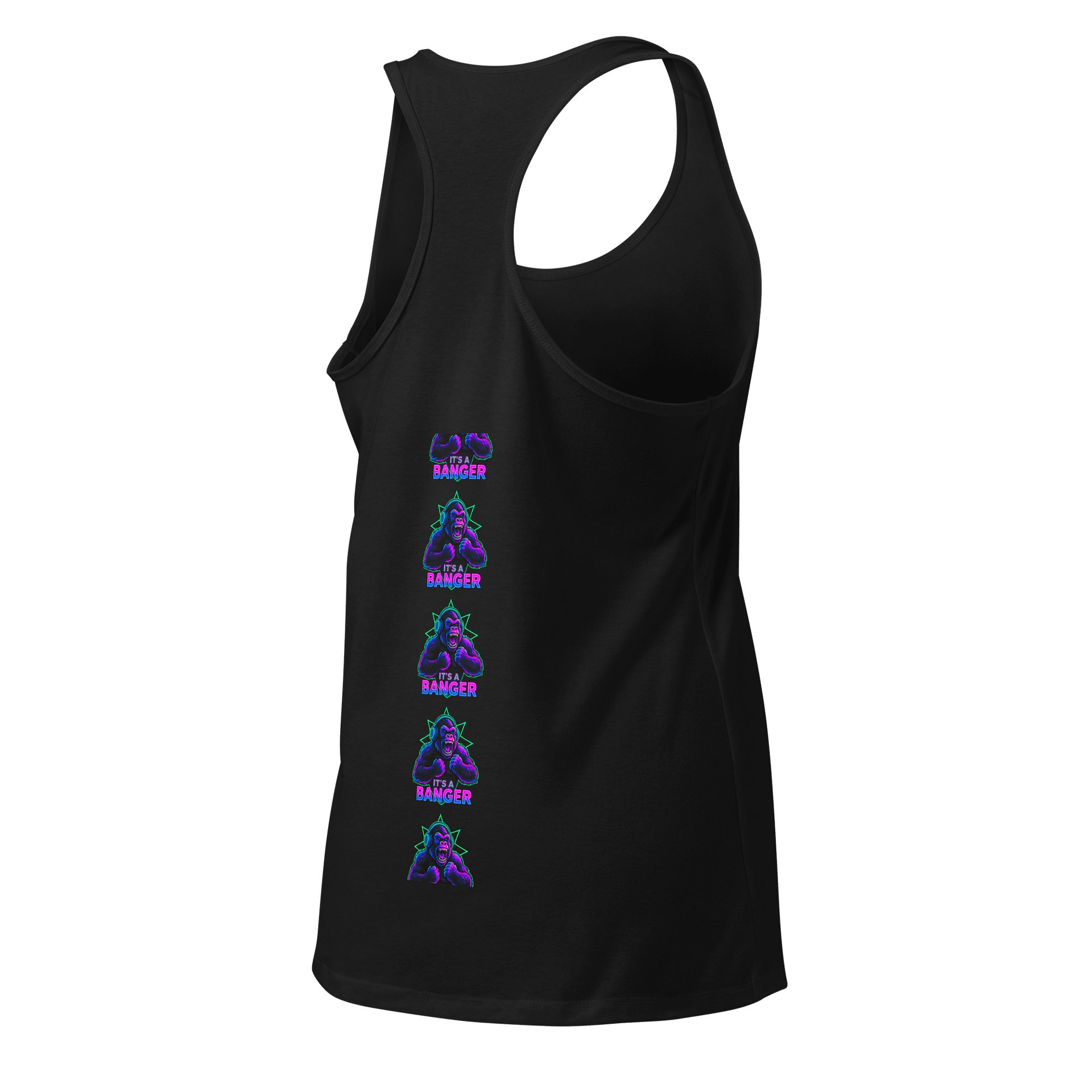 Arkaya "It’s a Banger" Neon Gorilla Singlet – Women’s product image (5)