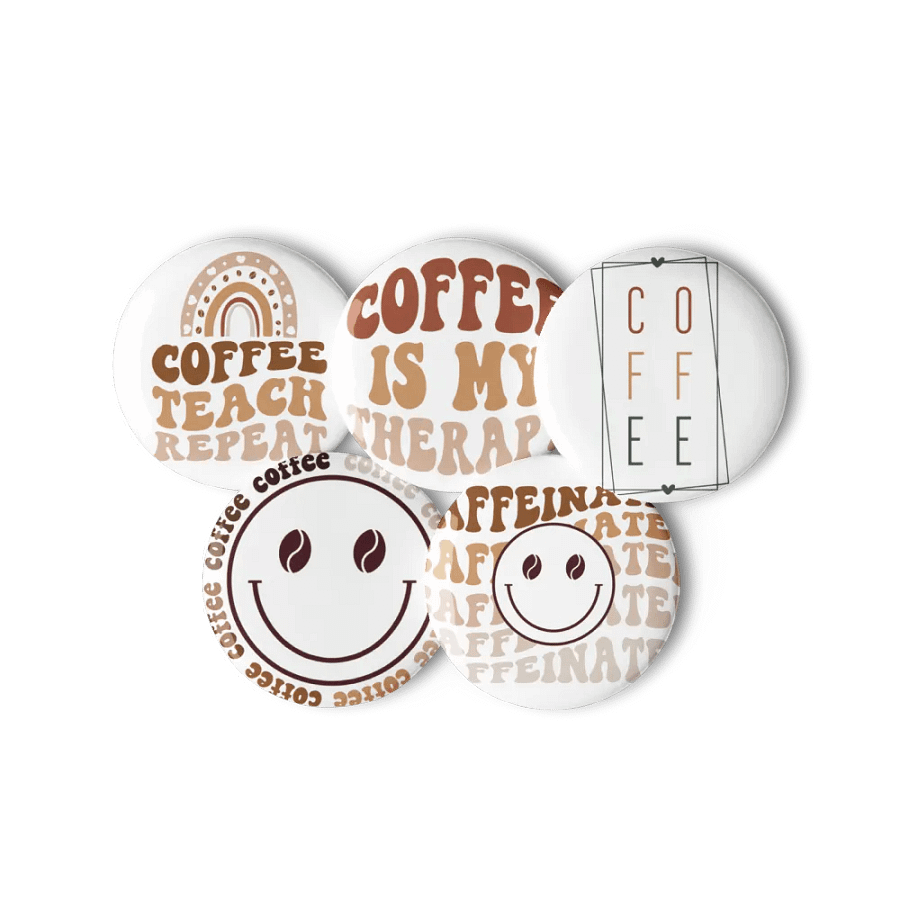Rainbow Coffee Lover Pin Set product image (11)