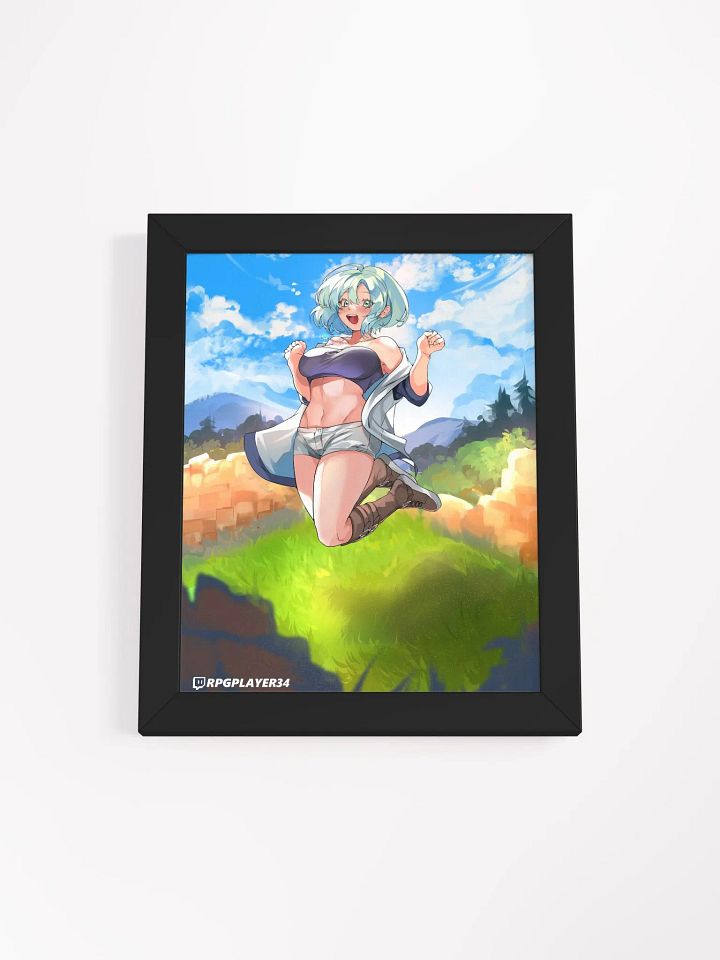 RPG - Selphie - Slime Girl on an Exploration! - Framed Poster product image (1)