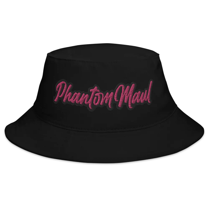 'PhantomMaul' Bucket Hat Pink Lettering product image (2)