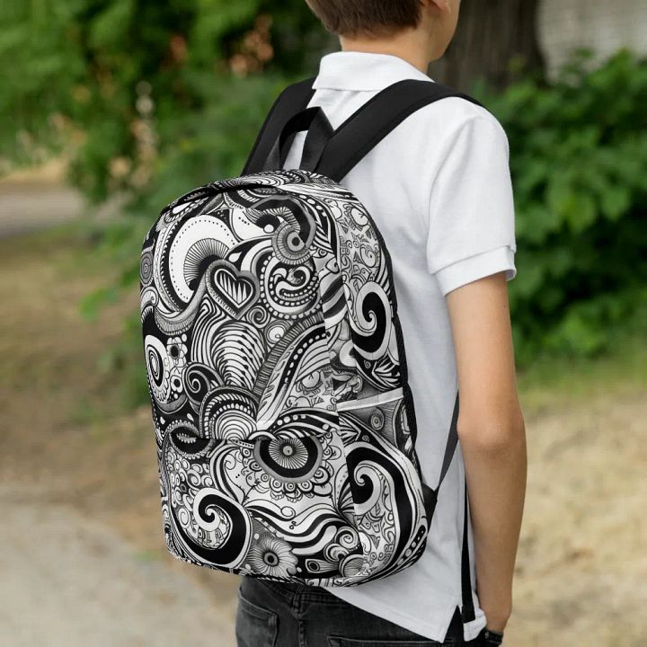 Intricate Movement Backpack product image (1)