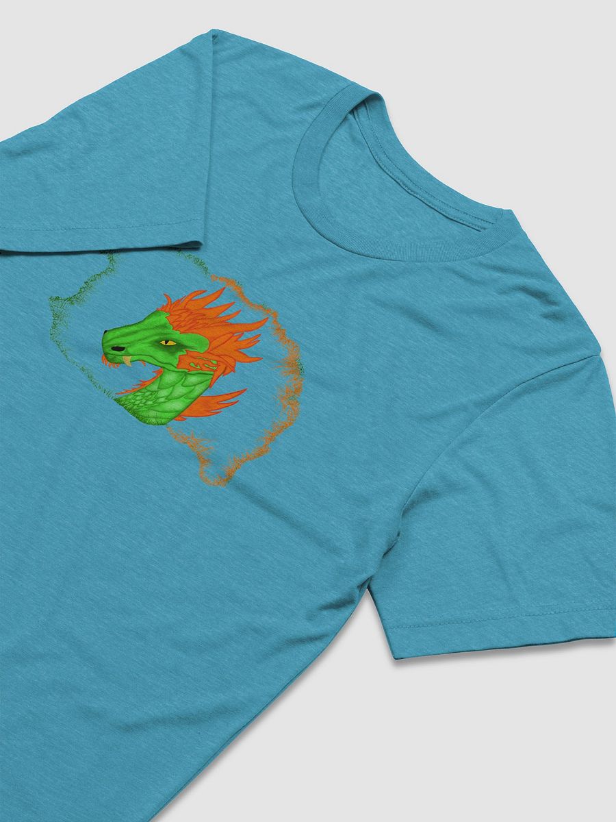 Fiery Dragon Head Tri-Blend T-Shirt product image (6)