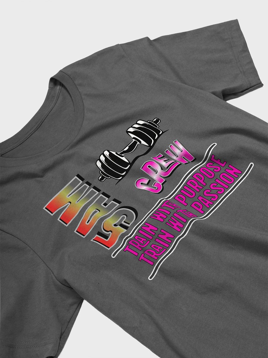 5AM Crew Weightlifting Barbell Passion T-Shirt product image (2)