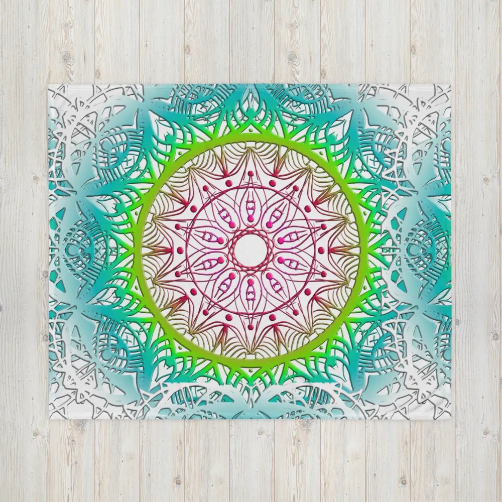 Mandala Dreams Throw Blanket product image (6)