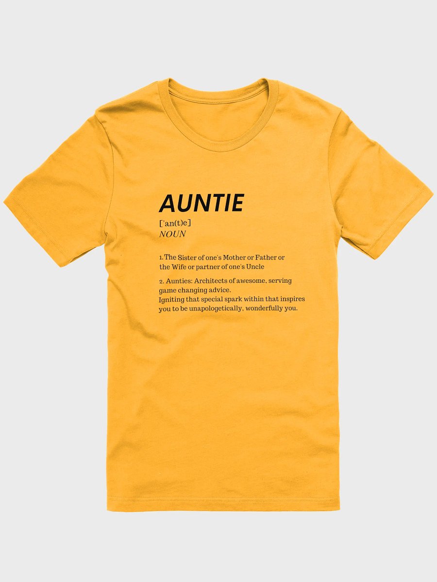 "Unapologetically You" Auntie Definition Merch | Your Aunties Could Never product image (3)