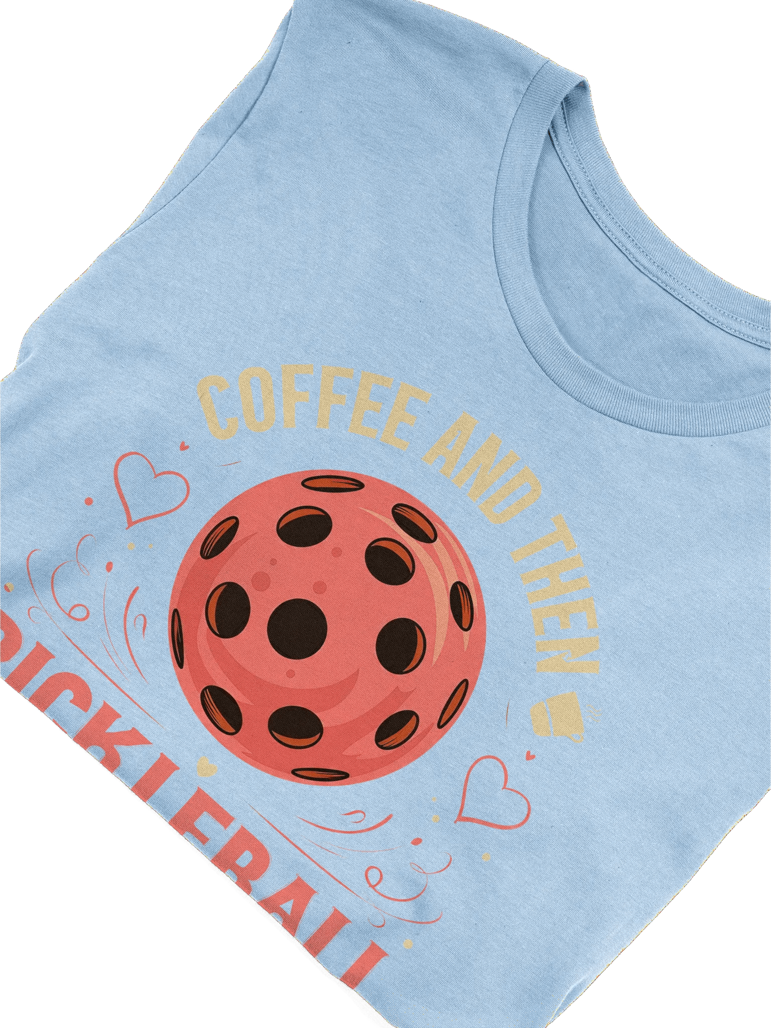 Coffee and Pickleball Graphic Tee product image (47)
