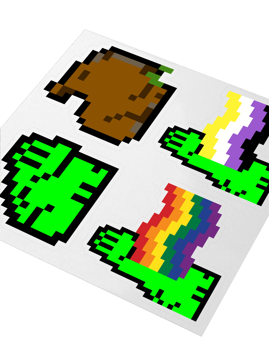 Twitch Emote Kiss-Cut stickers product image (3)