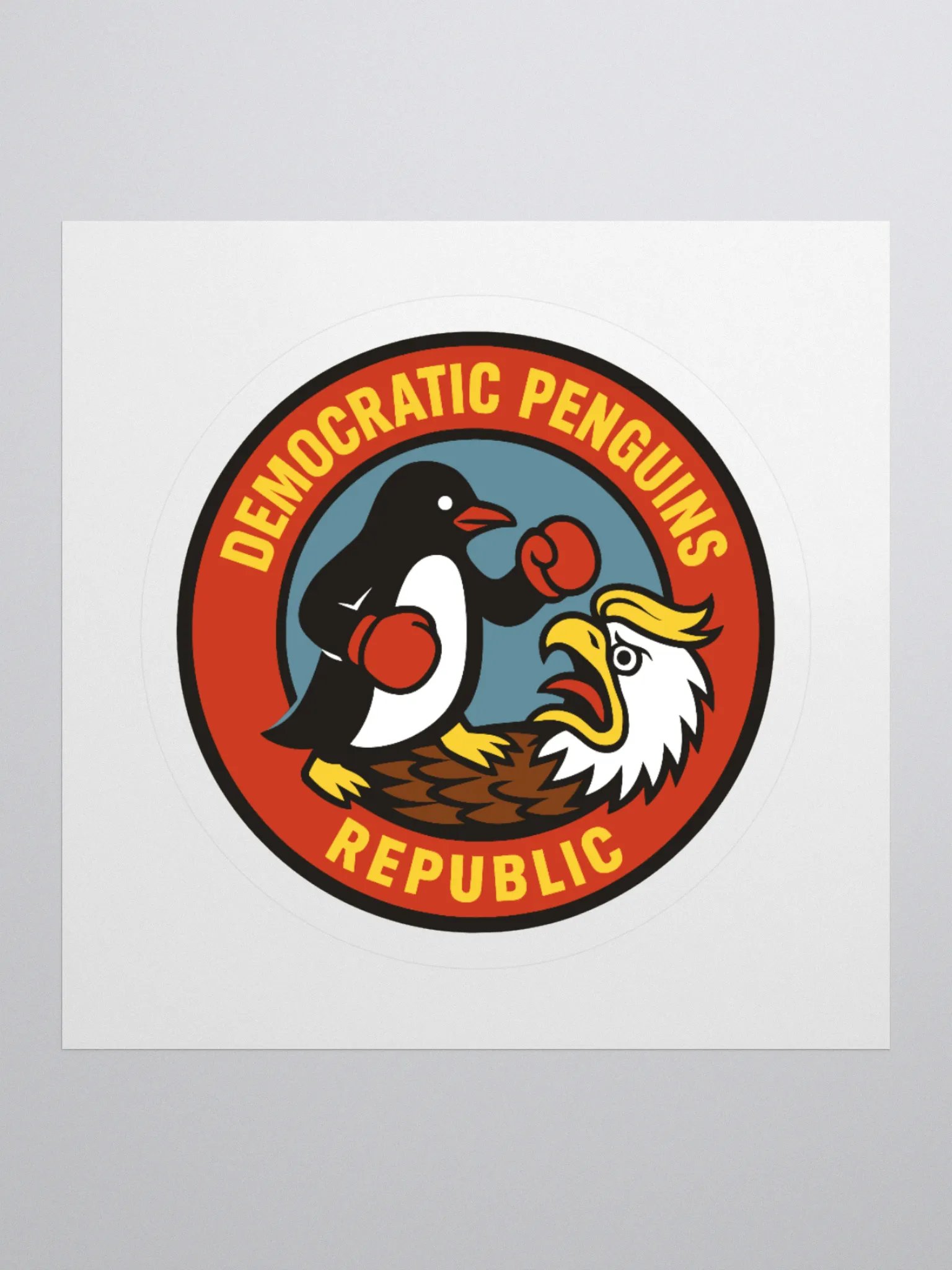 Sticker of the Democratic Penguins Republic II product image (1)