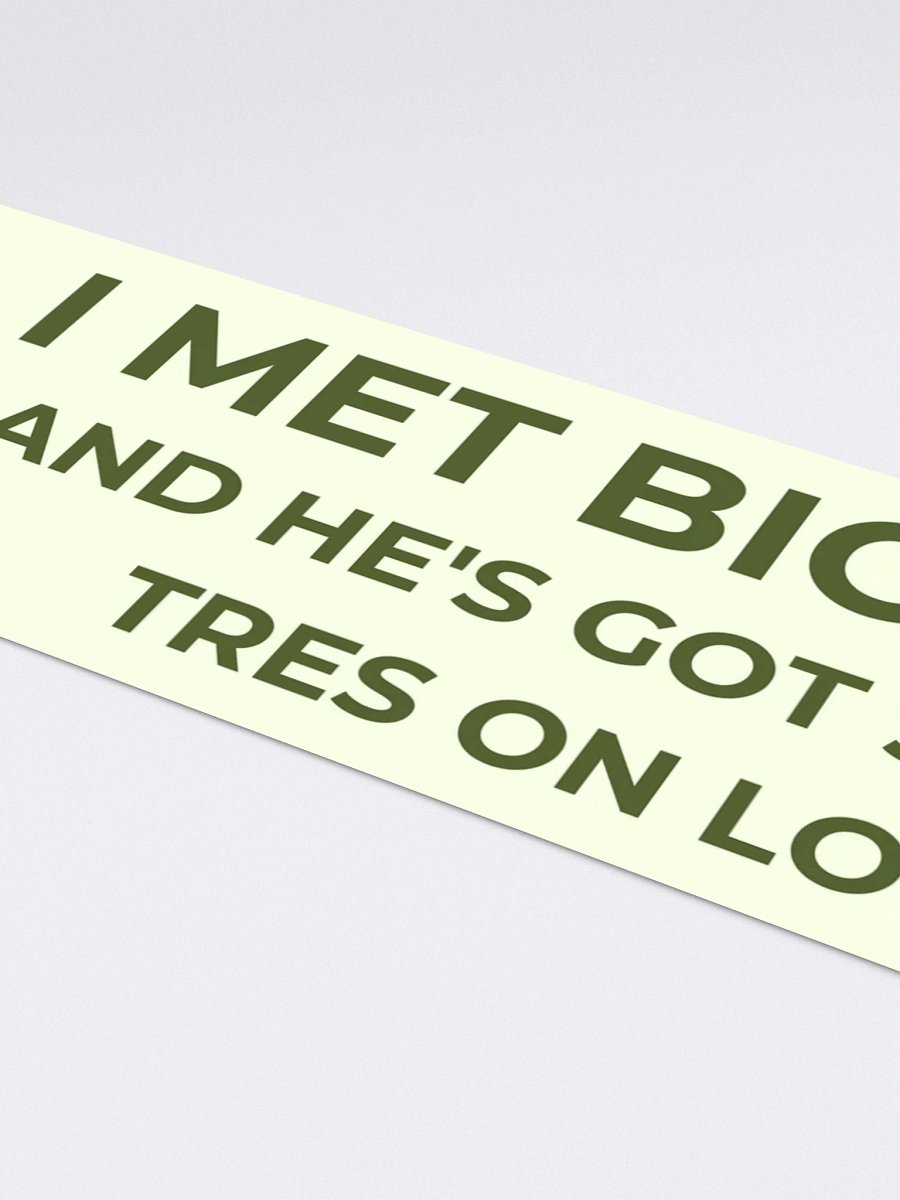 Bigfoot Bumper product image (4)