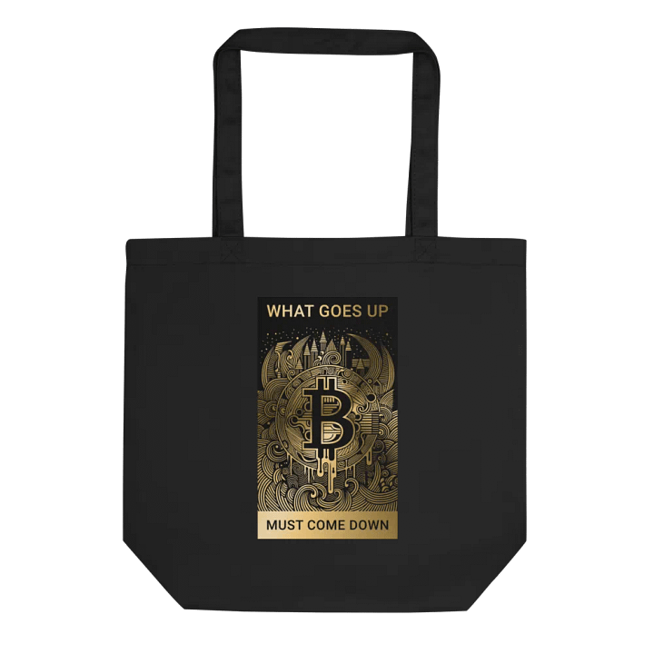 Bitcoin - What goes up must come down (gold) product image (1)