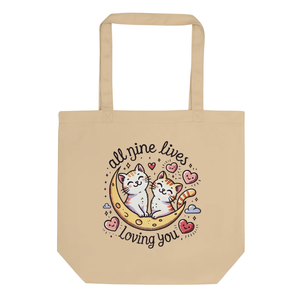 All nine lives loving you bag product image (1)