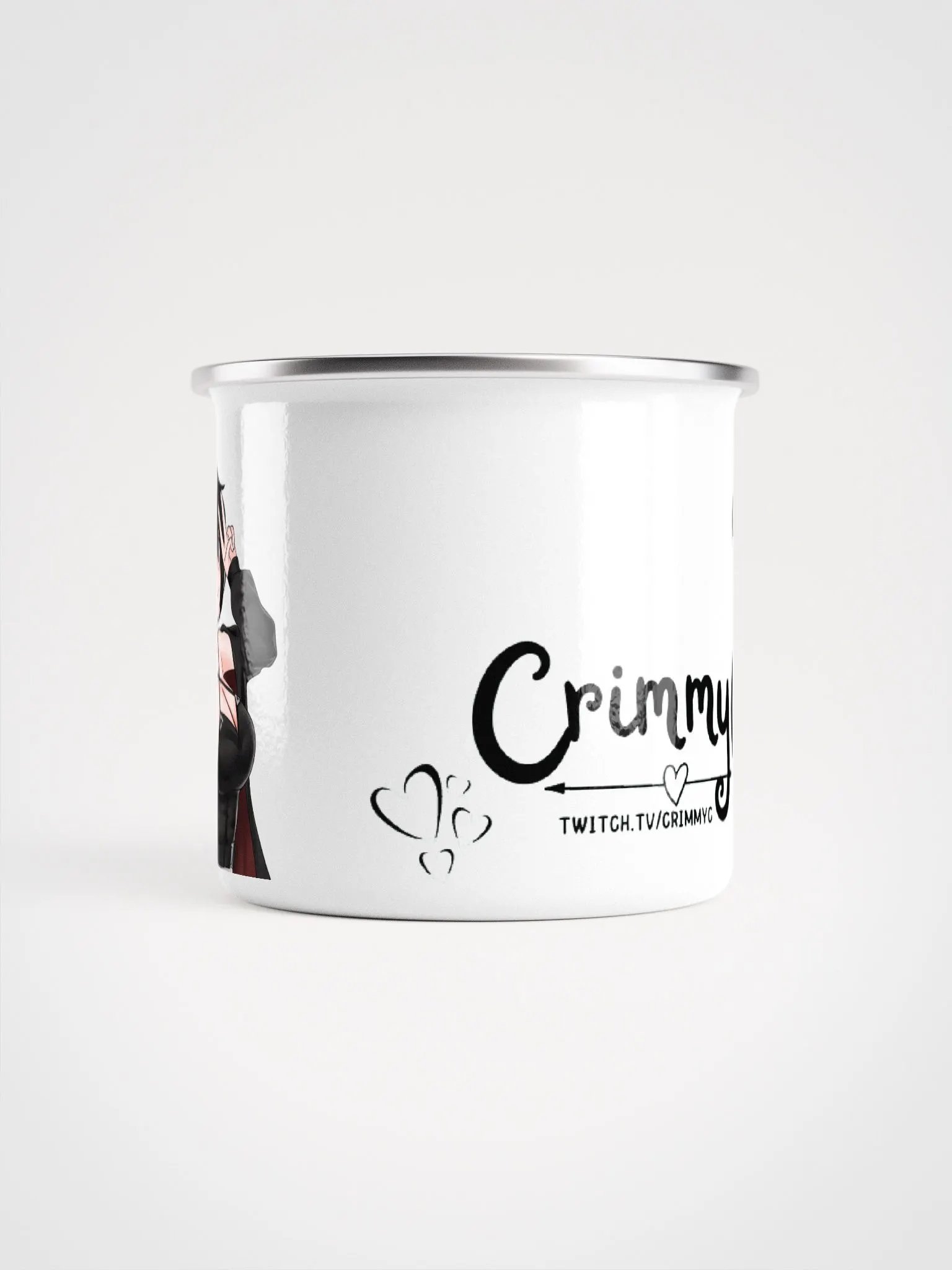 Glamour Gaze Enamel Mug product image (2)