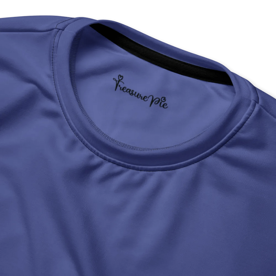 Plain Dark Purple True Summer Unisex Recycled Polyester Heavyweight Premium Sweatshirt by Treasure Pie product image (4)