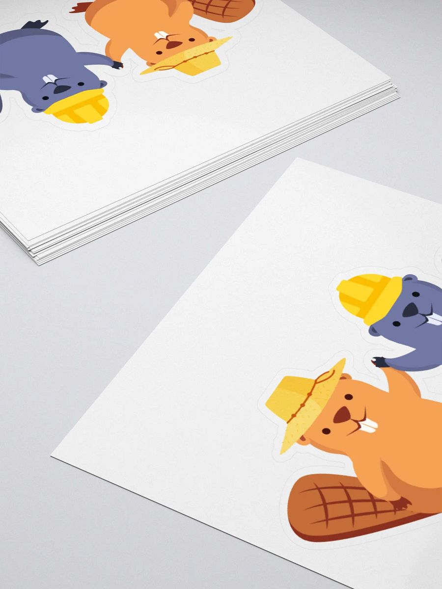 Sticky Stickers (Beaver Buddies) product image (4)