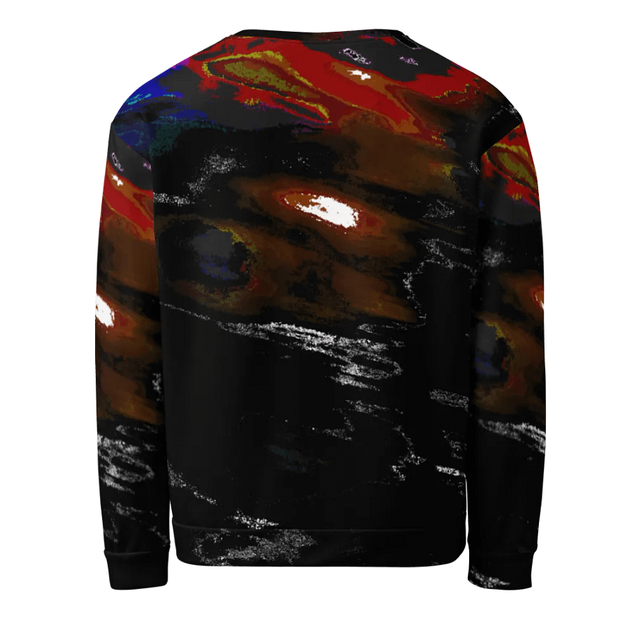 Abstract Vibrant Bold Colours Unisex Sweatshirt product image (2)
