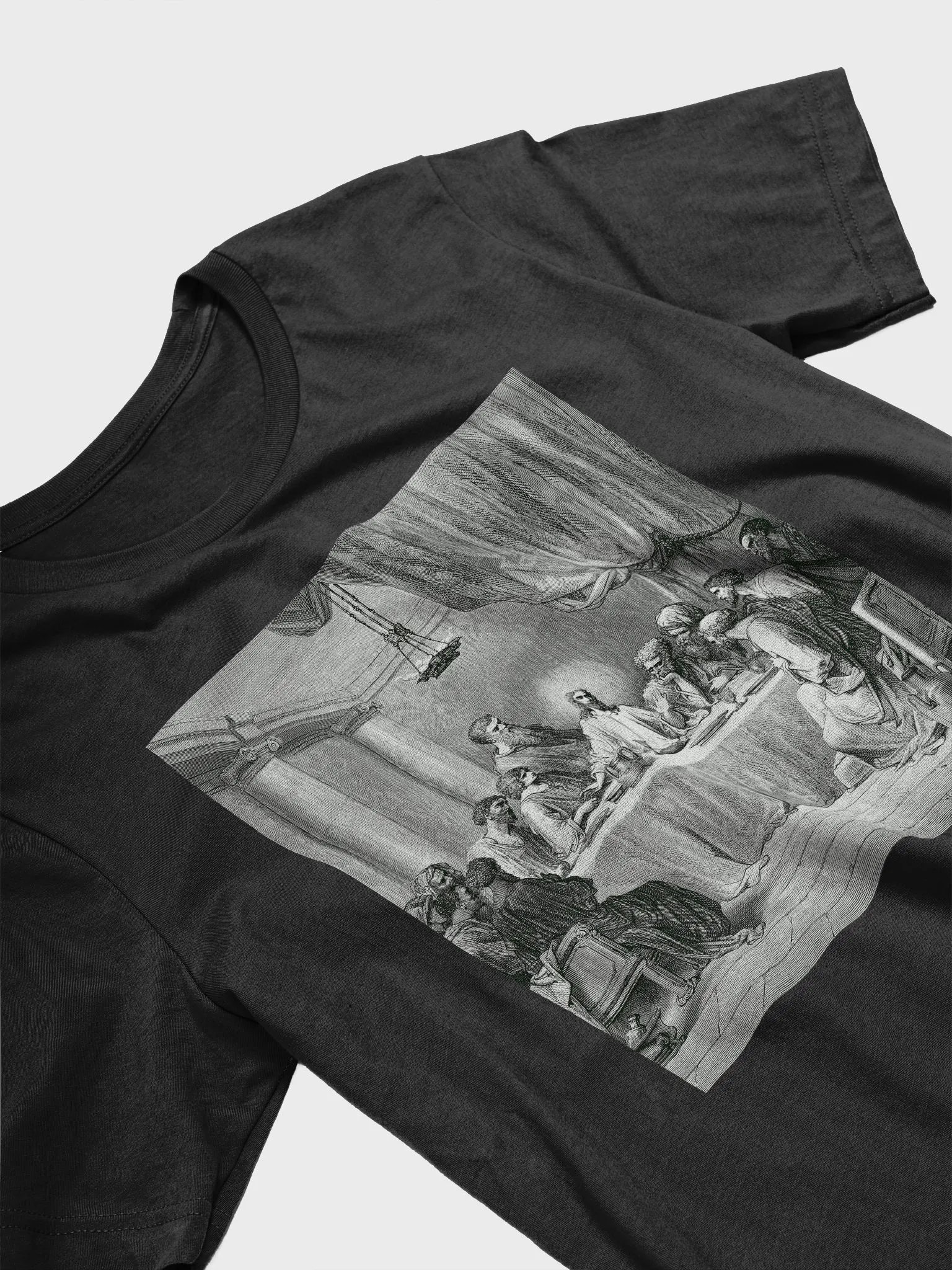 The Last Supper Gustave Dore Bible Illustration Unisex T-Shirt product image (3)