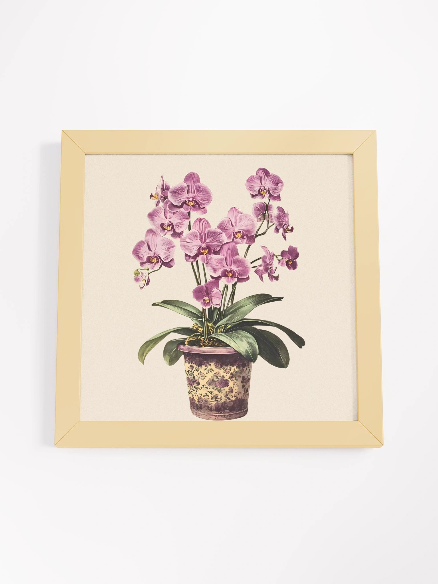 Orchid Bloom Framed Matte Poster product image (4)