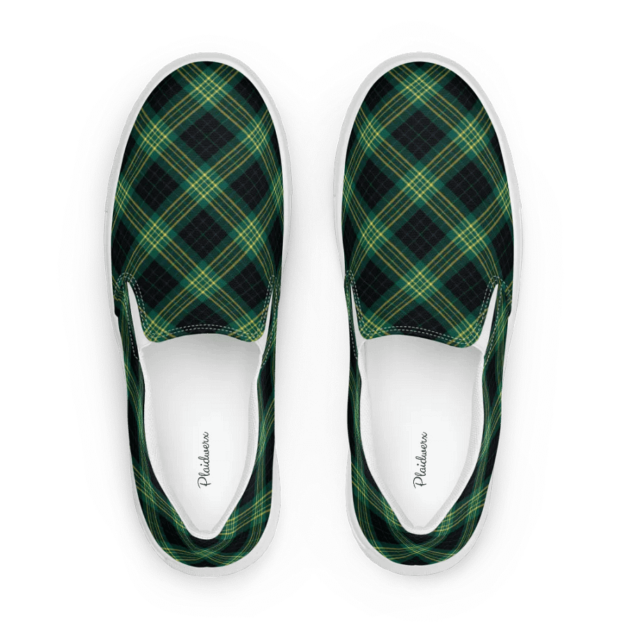 Fitzpatrick Hunting Tartan Men's Slip-On Shoes product image (1)