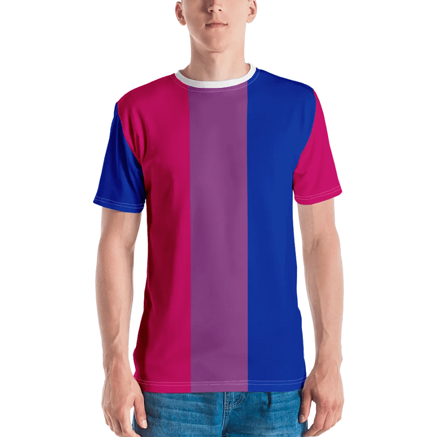 Bisexual Pride Flag - All-Over Print T-Shirt product image (12)