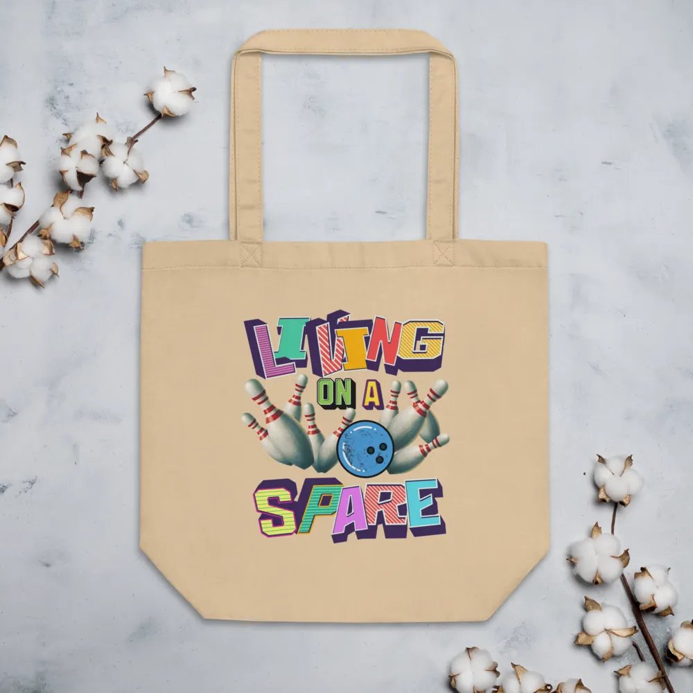 Living On A Spare Eco-Friendly Tote Bag product image (3)