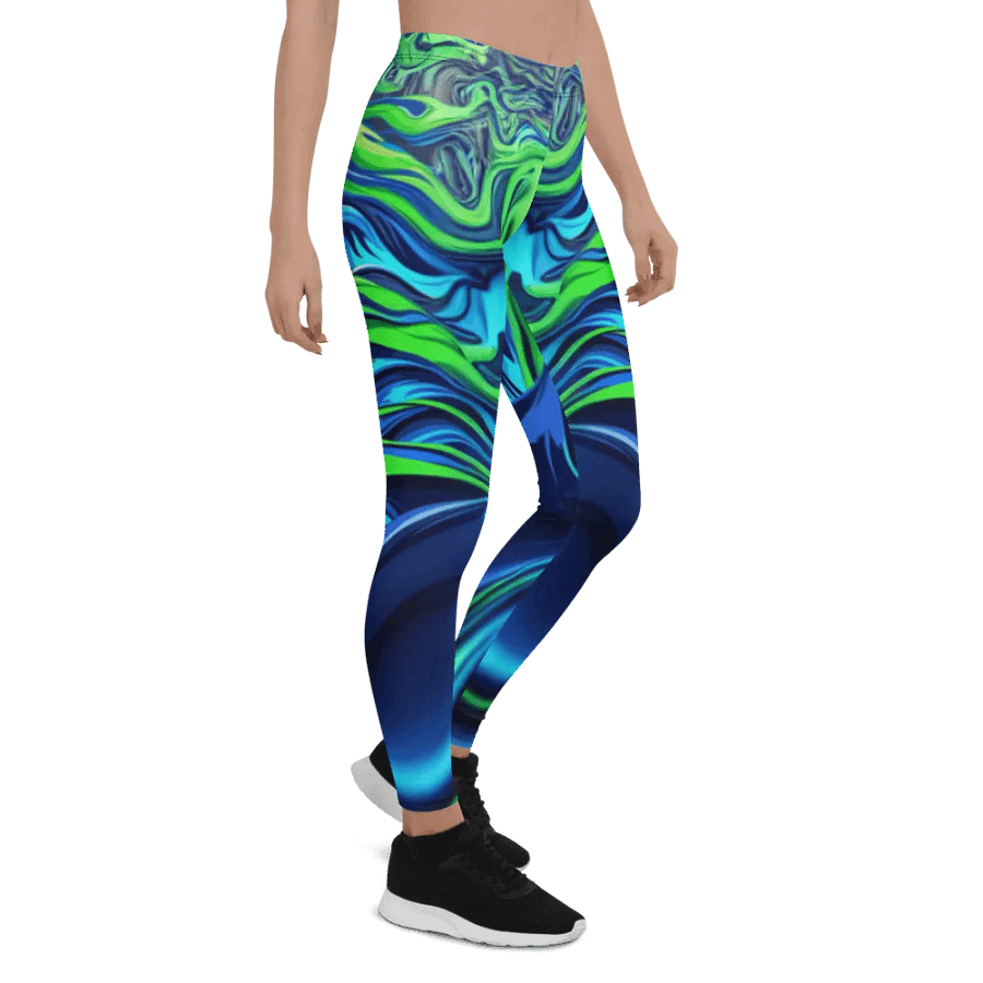 Aqua Swirl Allure Leggings product image (6)