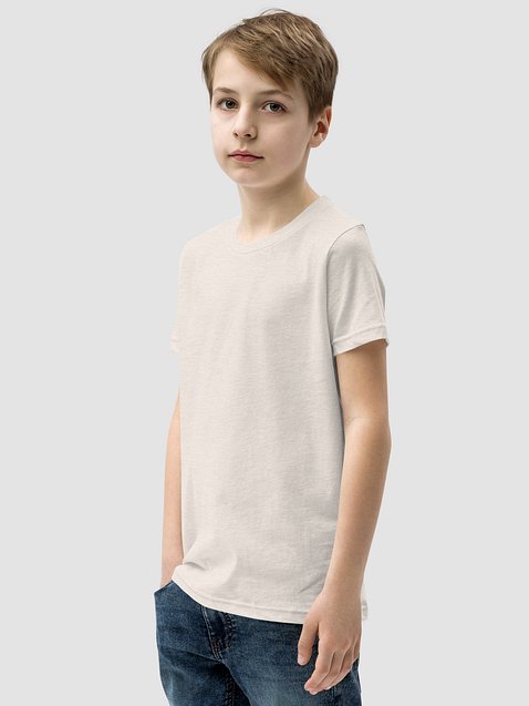 Photo showing Bella+Canvas Youth Short Sleeve T-Shirt