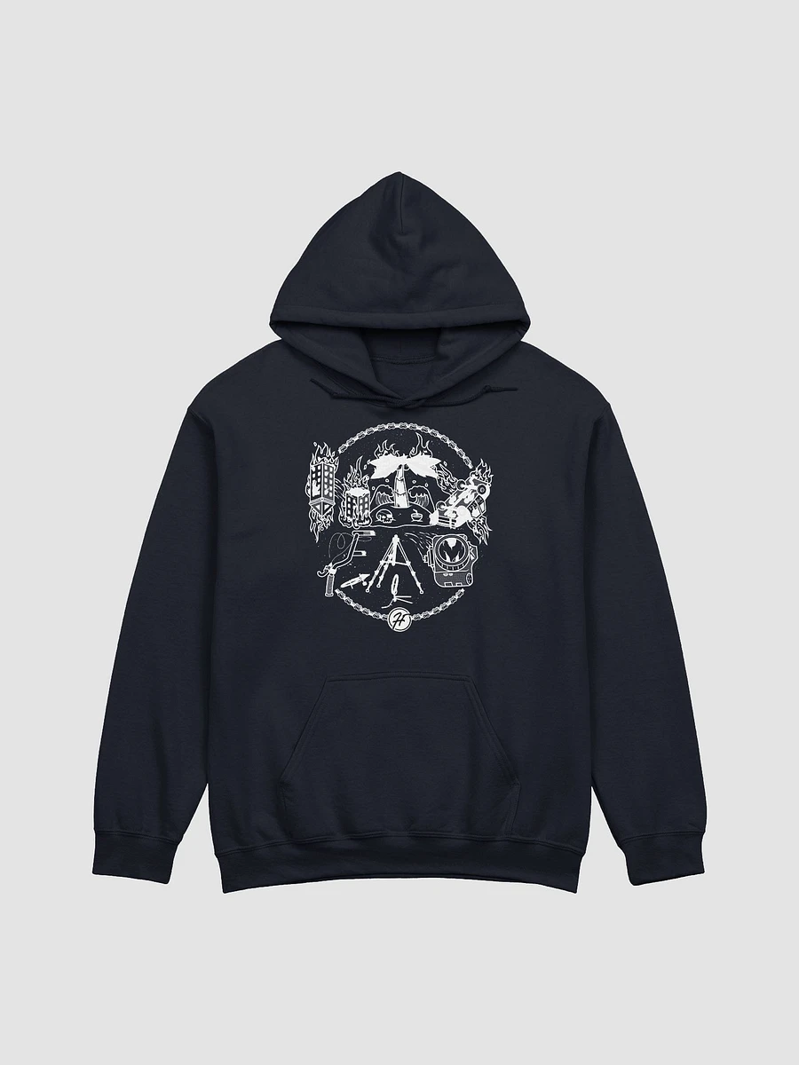 Destroy Hoodie Navy Blue product image (1)