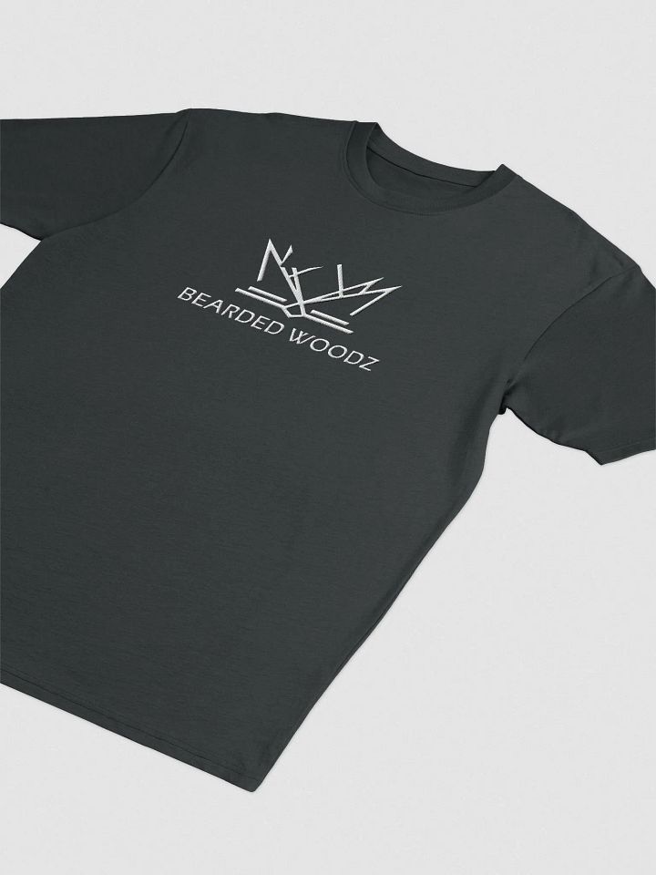 Men's Bearded Woodz T-Shirt (White Embroidery) product image (2)