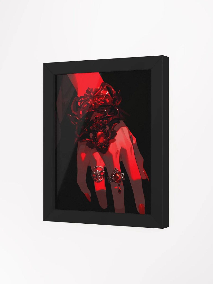 Framed Gothic Floral Adornments Poster product image (37)