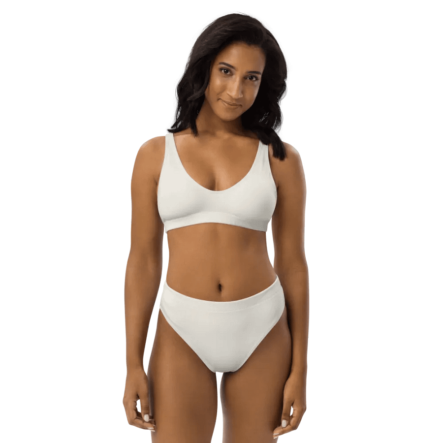 Namaste Cream and Gold High Waisted Bikini product image (8)