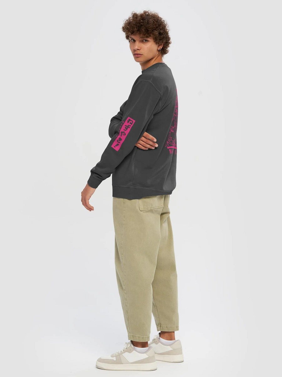 Mischievous Nezuyaki Midweight Sweatshirt (Pink) product image (6)