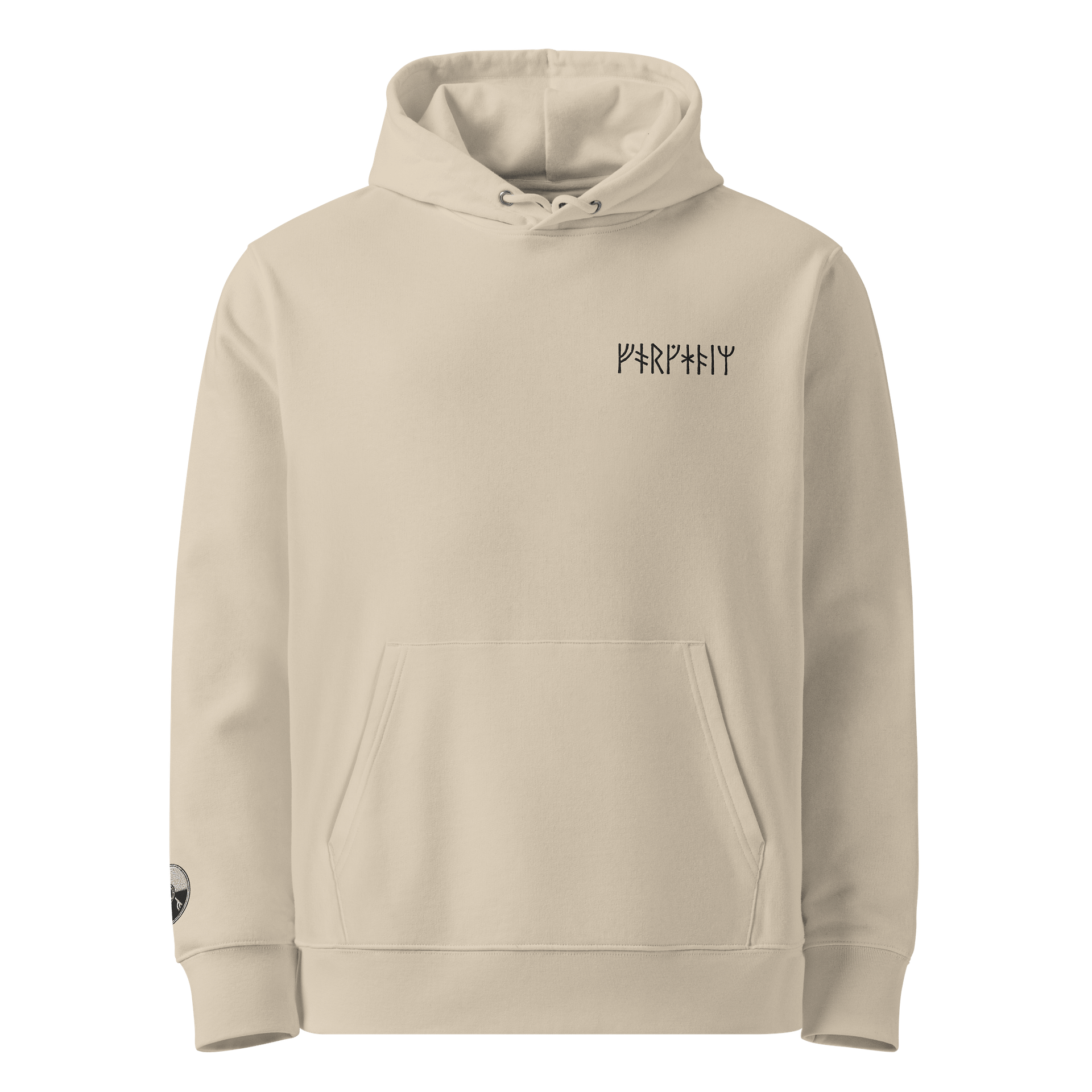 Unisex Broderad Hoodie - ᚠᚬᚱᚵᚼᚭᛁᛘ product image (1)