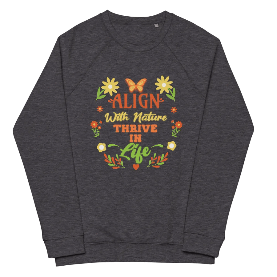 Nature's Wisdom Raglan Sweatshirt product image (1)