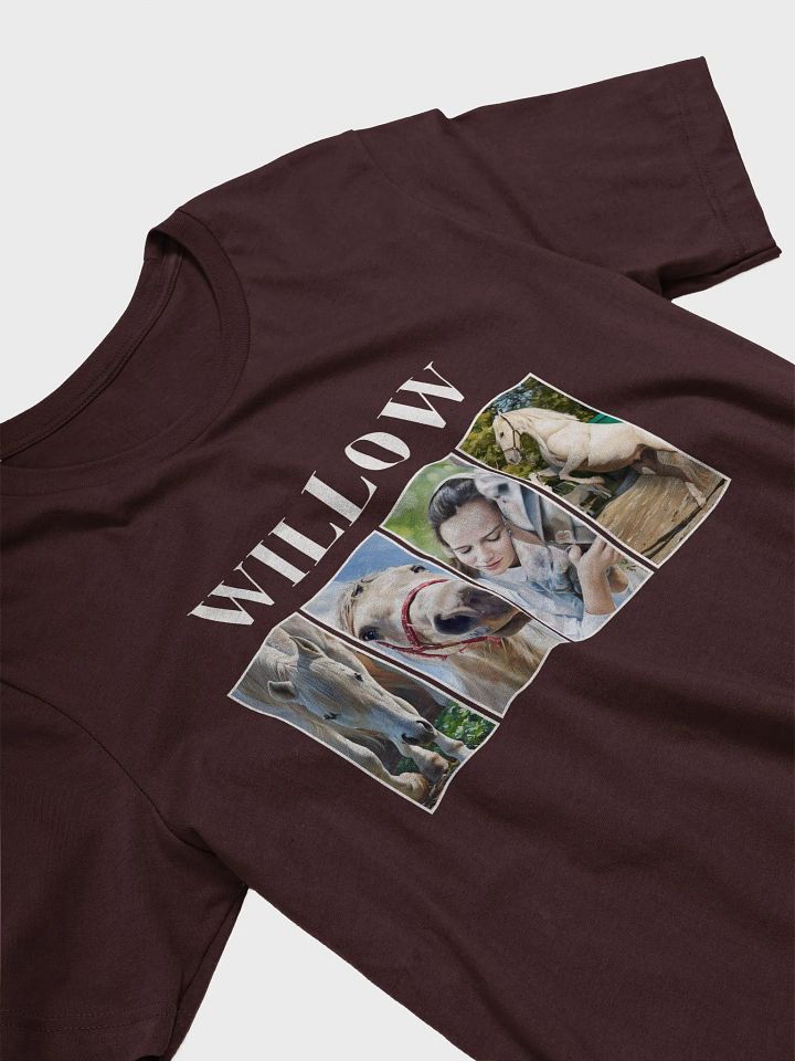 YOUR HORSE! / T-SHIRT WITH PERSONALIZED NAME / DIGITAL ART IV product image (2)