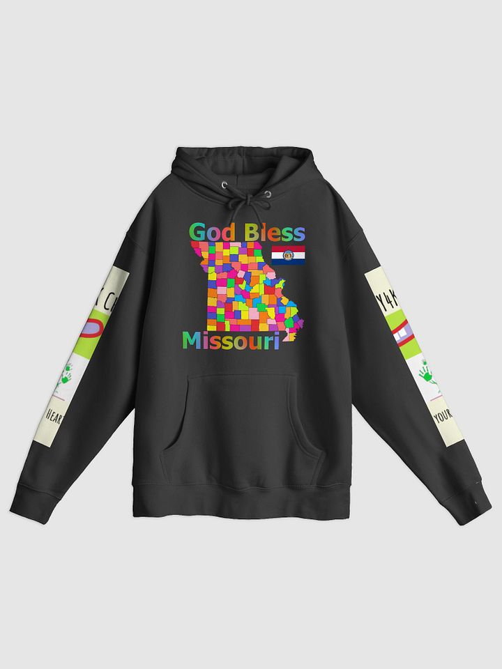 Playful Square Design Unisex Hoodie product image (1)