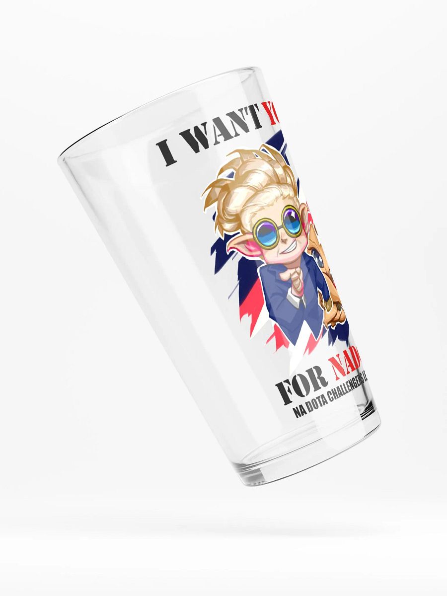 NADCL Wants You Pint Glass product image (4)