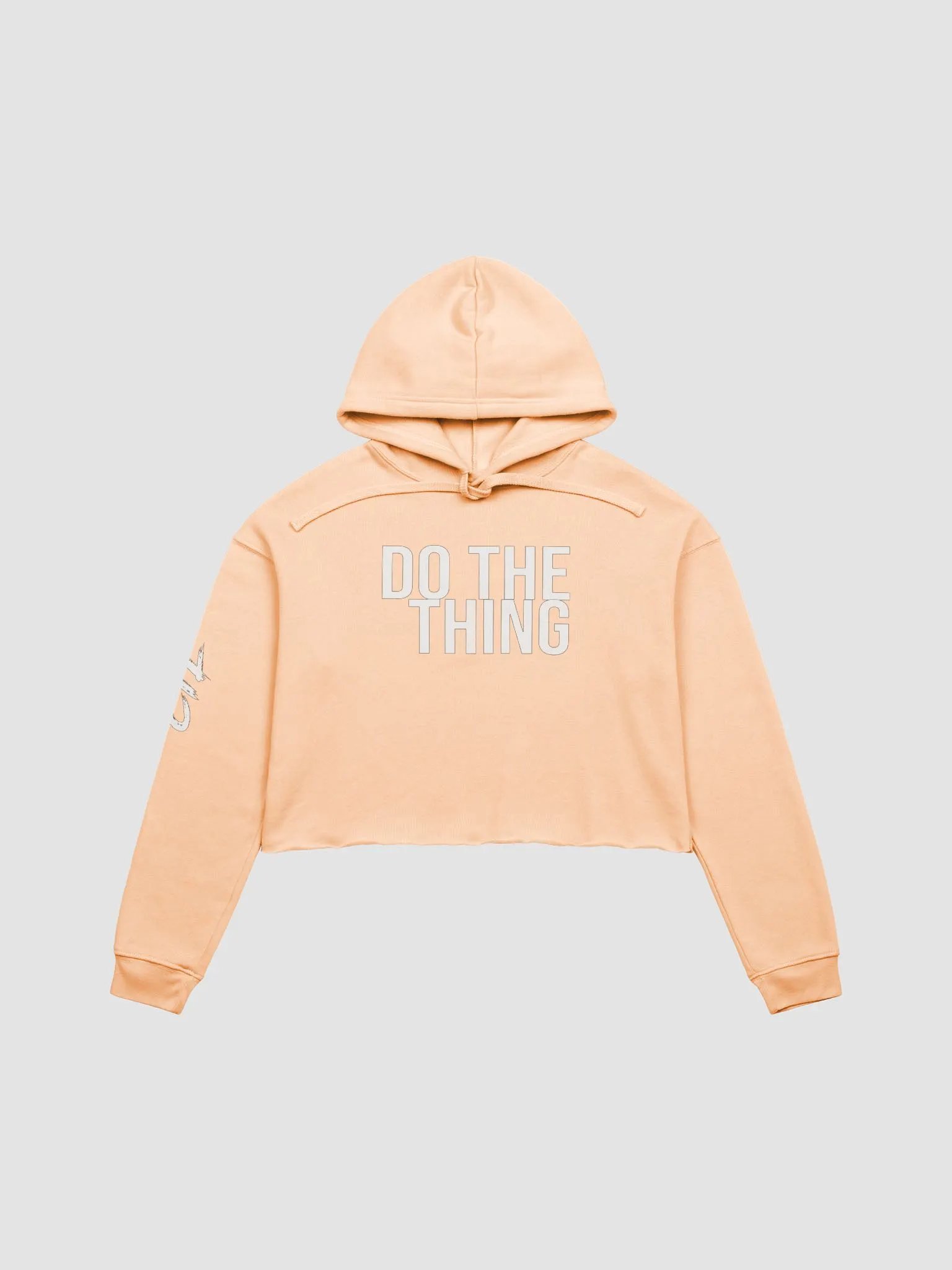 DO THE THING Crop Hoodie product image (2)